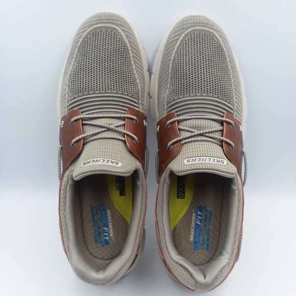 Skechers Del Retto Clean Slate‎ Slip-On Boat Shoes Men's 13 Loafers Memory Foam - Picture 12 of 13
